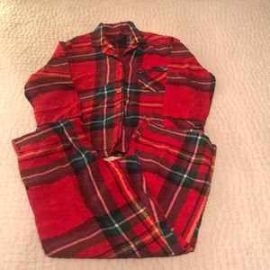 Victoria Secret Plaid Pajama Set